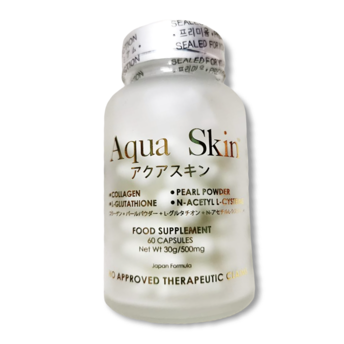 Aqua Skin Glutathione and Collagen - 60 capsules