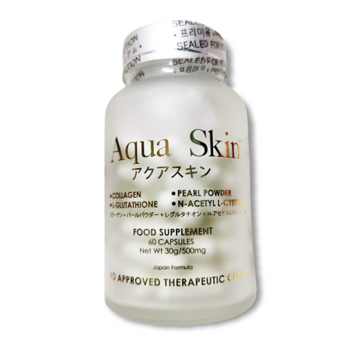 Aqua Skin Glutathione and Collagen - 60 capsules
