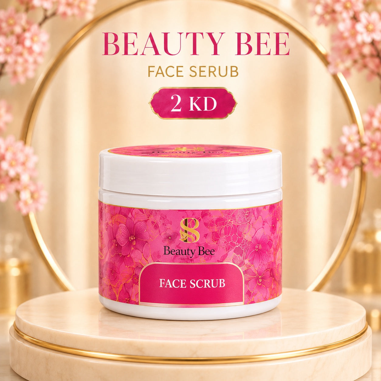 Beauty Bee Face Scrub - 2 KD