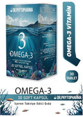 Dr. Phytopharma Omega-3 EPA DHA and Vitamin E - 30 softgels