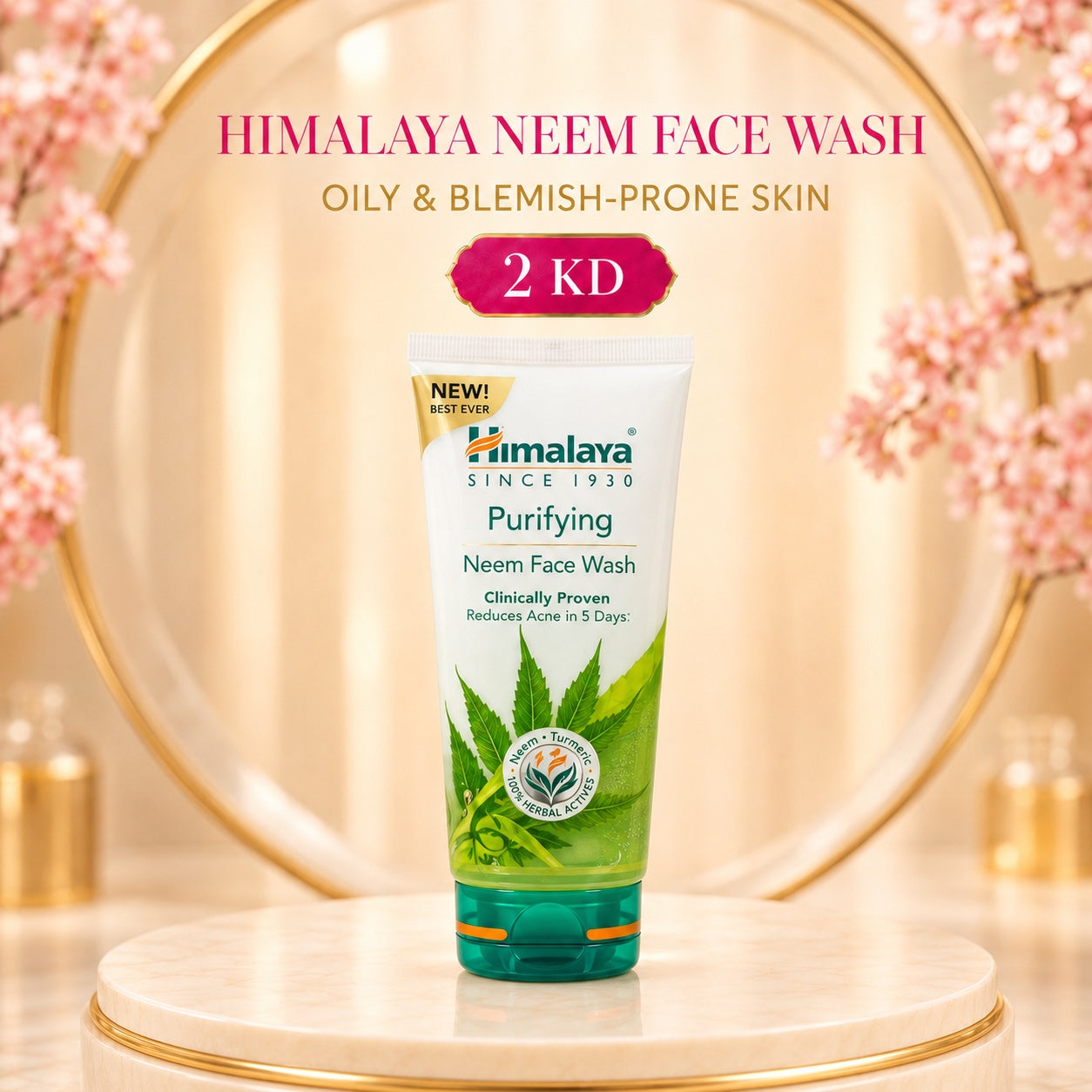 Himalaya Purifying Neem Face Wash - 2 KD