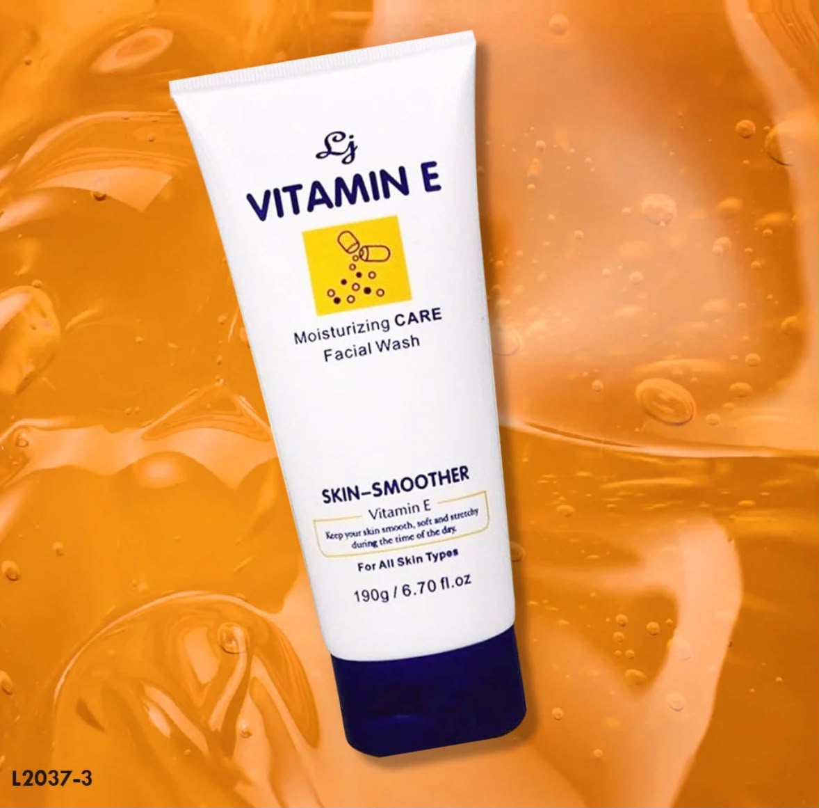 LJ Vitamin E Moisturizing Facial Wash 190g