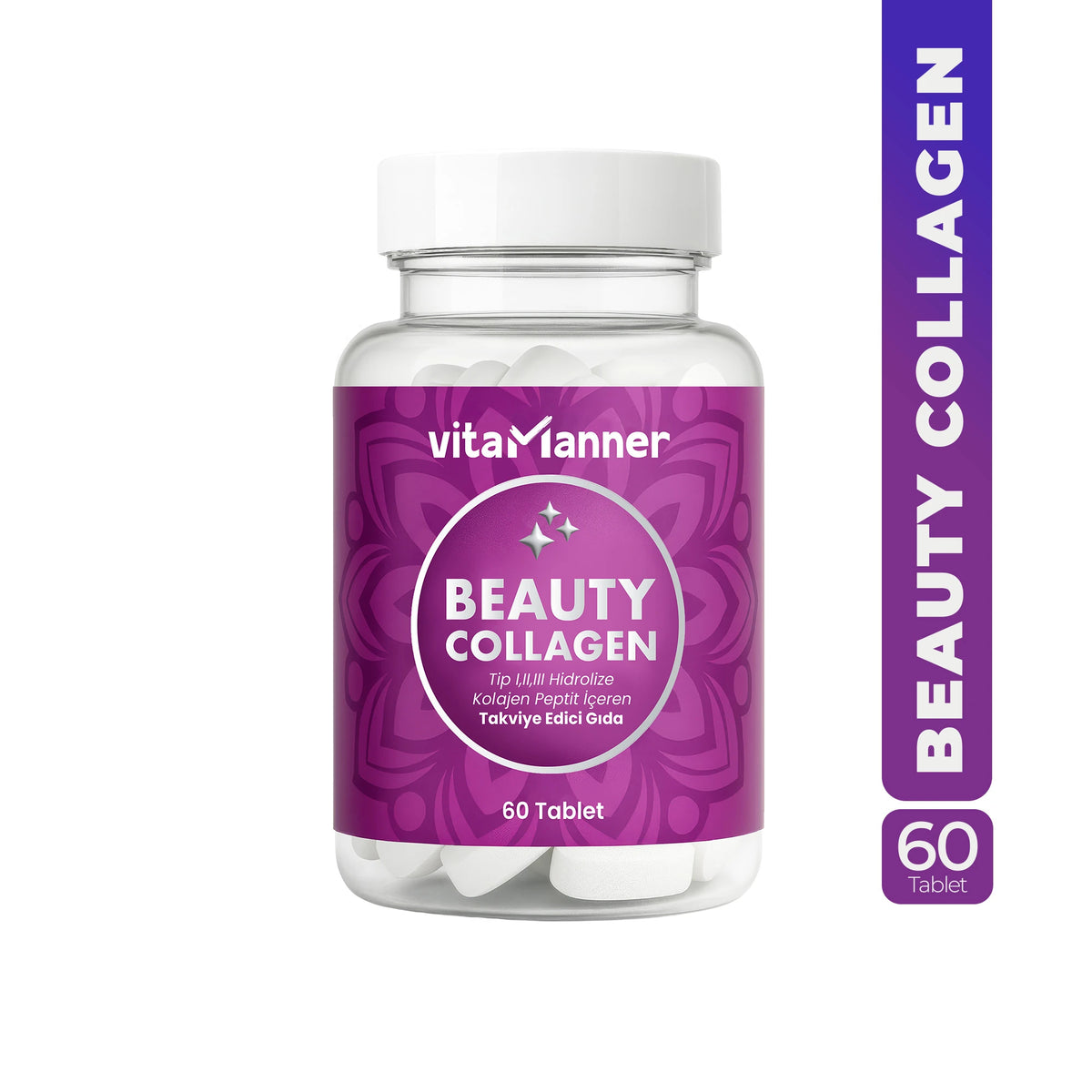 VitaManner Beauty Collagen - 60 tablets